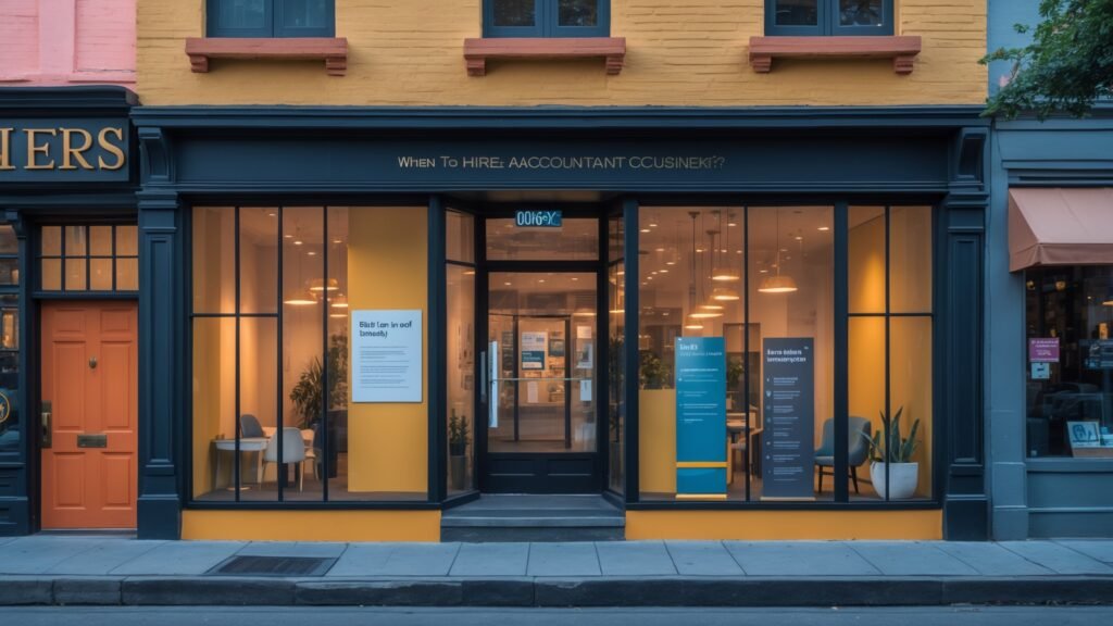 small business owner meeting with professional accountant to discuss financial planning