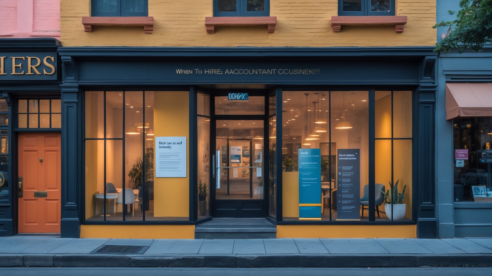 small business owner meeting with professional accountant to discuss financial planning