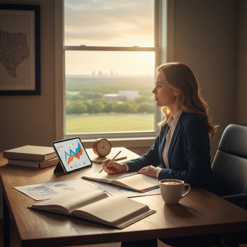 Texas business owner saving money through financial consultation and tax planning services
